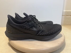 Nike Herren Größe 10,5 Air Zoom Pegasus 35 942851-002 Schwarz Laufschuhe Turnschuhe - Bild 1 von 7
