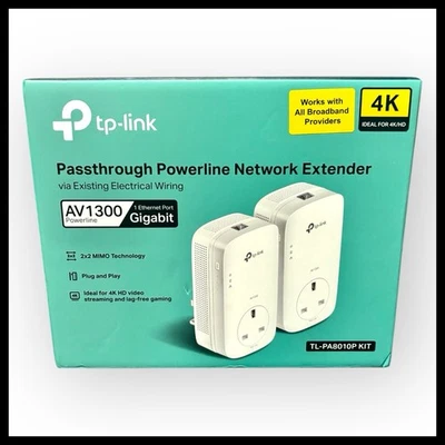 TP-LINK TL-PA8010P Powerline Adapter Kit - Doppelpack - Bild 1 von 4