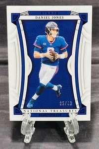 2022 Panini National Treasures DANIEL JONES Purple Base SP #05/49 - Picture 1 of 2