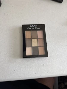 NYX LOVE IN PARIS EYESHADOW PALETTE #LIP 02 ~ 9X0.028oz - Picture 1 of 2