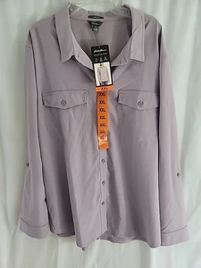 Camisa Eddie Bauer WR Departure 3.0 lavanda pálida talla 2XL - NUEVA Y ENVÍO GRATUITO - Imagen 1 de 8