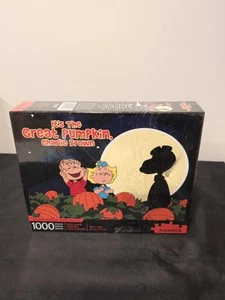 La Gran Calabaza Charlie Brown 1000 Piezas Acuario Puzzle Snoopy Halloween NUEVO - Imagen 1 de 3