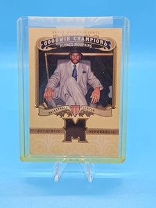 2012 Goodwin Champions #M-AM Alonzo Mourning Memorabilia Card - Picture 1 of 9