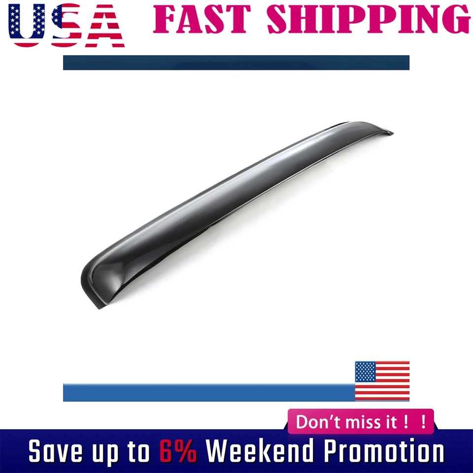 970 mm EE. UU. Negro Sol/Luna Techo Ventana Techo Corredizo Visera Ventilación Lluvia/Viento  Foto 1 de 4