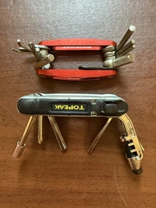 TWO BICYCLE MULTI TOOLS. BONTRAGER AND TOEPEAK NWOT - Picture 1 of 8