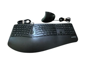 Perixx Periduo-505 Wired Ergonomic Split Keyboard and Vertical Mouse Combo - Picture 1 of 5