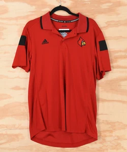 Louisville Cardinals Adidas Climalite Belk Bowl Polo Uomo Medium - Foto 1 di 8