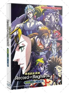 Record of Ragnarok Shuumatsu no Walküre Season 1-2 Japan Anime DVD English Dub - Picture 1 of 11