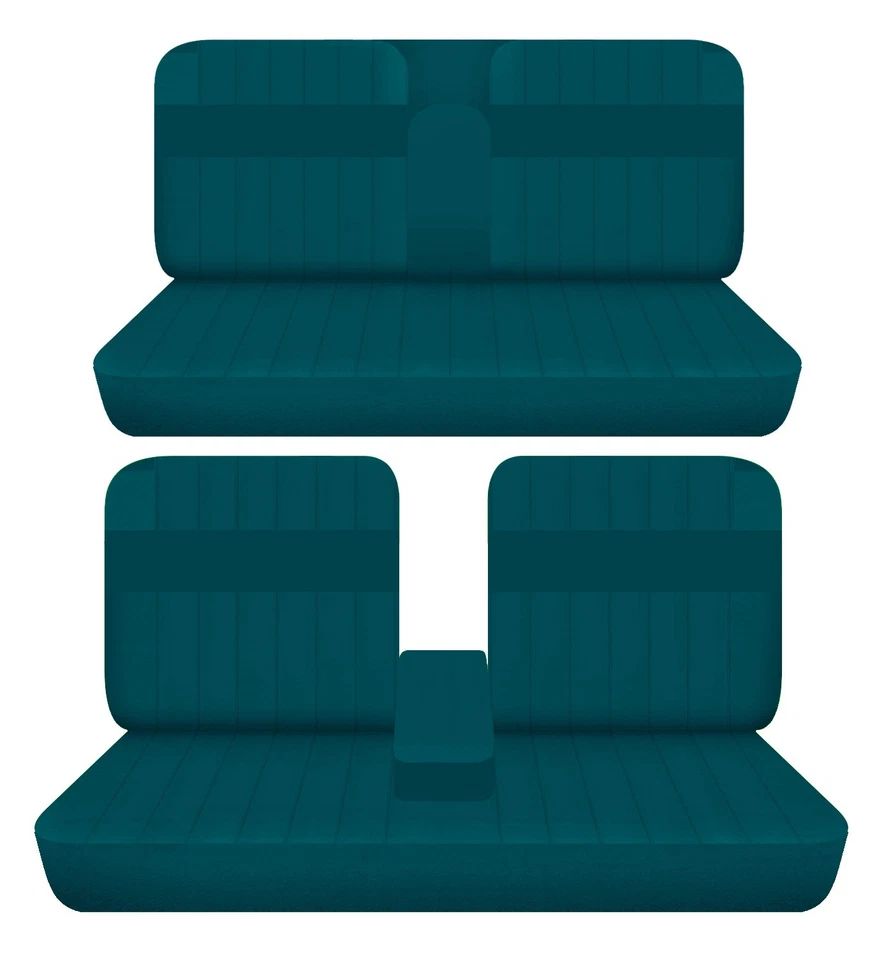 Se adapta a Lincoln Continental 1966 4 puertas techo rígido fundas de asiento de banco delanteras y traseras Foto 1 de 1