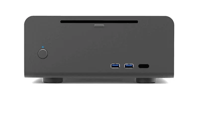 PHT-FLM-8-Black. Mini PC/HTPC aluminum chassis.  Simillar to Streacom FC8 v1. - Image 1 of 4