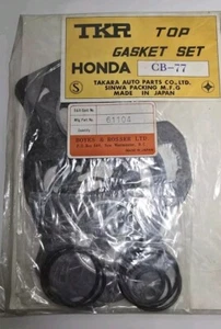 Honda CB-77 TOP END Gasket Set - Picture 1 of 9