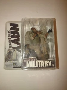 McFarlane Military Series 4 Navy Seal Sniper Variant African American Figure - Picture 1 of 5
