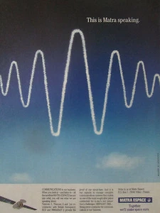 2/1989 PUB MATRA ESA KOMMUNIKATION SATELLIT SPACE INMARSAT TELEKOM AD - Bild 1 von 1
