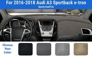 Dashboard Dash Mat Cover for 2016-2018 Audi A3 Sportback e-tron (DashTex)