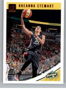 2019 Donruss WNBA #62 Breanna Stewart Seattle Storm Basketball Card NM-MT 44093 - Picture 1 of 2