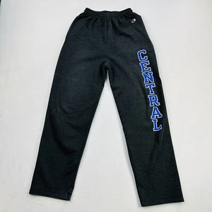 Central Connecticut State Blue Devils Sweatpants Adult Small Gray College Mens - Picture 1 of 24