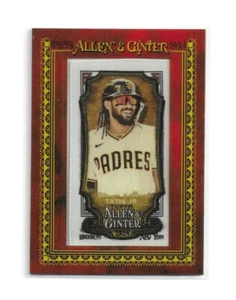 2024 Topps Allen & Ginter Fernando Tatis Jr. Red Cloth Mini /10 + Silver Hot Box - Bild 1 von 4