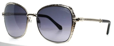 Gafas de sol ROBERTO CAVALLI Tabit 977S 16B plateadas degradadas para mujer 58-19-135 B:52 Foto 1 de 4