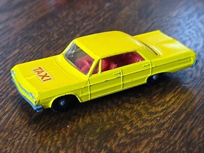 Vintage Matchbox #20 Chevrolet Impala Taxi NICE Condition - Image 1 of 4