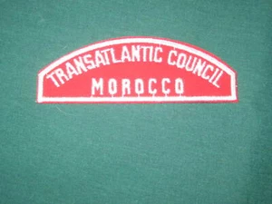 Consejo Transatlántico Marruecos Tira Completa Roja y Blanca RW - Imagen 1 de 1