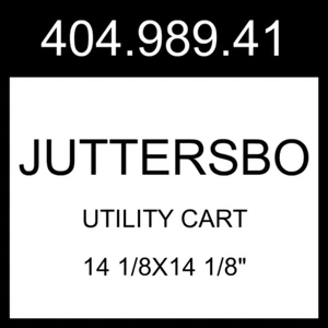 IKEA JUTTERSBO Utility Cart Gray-green 14 1/8x14 1/8" 404.989.41 - Picture 1 of 1