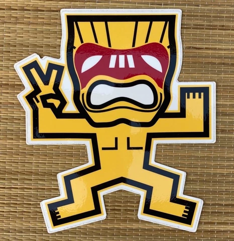 USC Trojans "FIGHT ON FINGERS" Design Vinyl Sticker - Water Bottle, Laptop, etc Cover