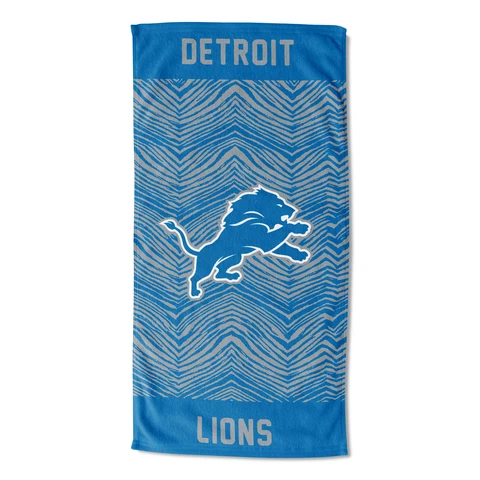 Northwest NFL Detroit Lions State Line Beach Towel, 30x60 Cover