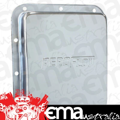 Aeroflow AF1825-3000 Ford C4 Deep Transmission Pan Chrome Extra Capacity - Image 1 of 3