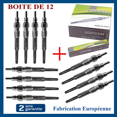 12 Bujías Incandescente - GN855 0100226227 0250202022 HDS342 DG005 Y732J Y515J - Imagen 1 de 4