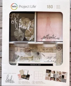 PROJECT LIFE (Heidi Swapp) MAGNOLIA JANE large kit (180 cards) -Save 60% ! - Picture 1 of 7