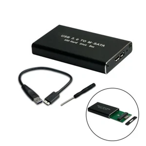 External mSATA SSD to USB 3.0 Super Speed Converter Adapter Enclosure Case US - Picture 1 of 9