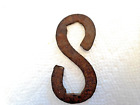 Original,  Forged Iron 18th Early 19th C. S Hook to cook pots over Fire