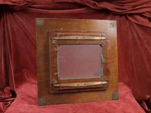 1/2 plate reducing back recess square 12 inch / 30cm sq outside ground & glass - Picture 1 of 4