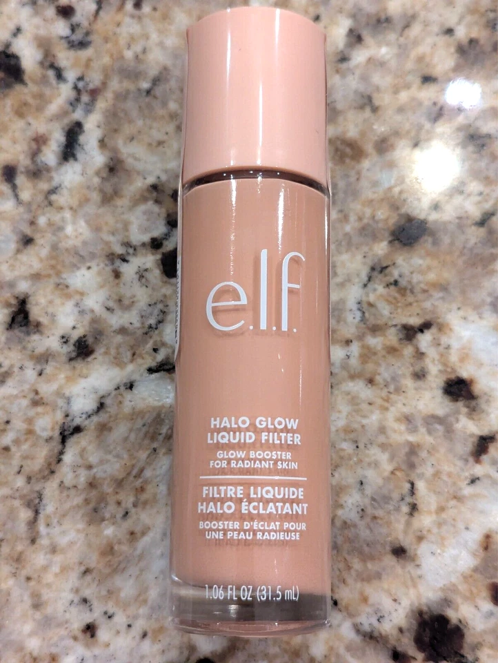 E.L.F. Halo Glow Liquid Filter Highlighter elf #3 Light Medium 1.06 fl oz #82115 - Image 1 of 4