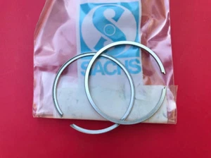 SACHS • NOS OEM 125 Piston Ring Set 54.5mm 1st Over DKW Hercules Penton Monark - Picture 1 of 1