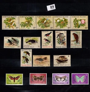 // NORFOLK ISLAND - MNH - NATURE - BIRDS - BUTTERFLIES - INSECTS - Foto 1 di 1