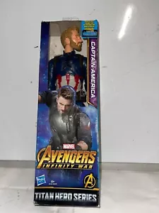 Hasbro Marvel Avengers Capitan America Titan Hero Series Modellino 12" 2017, marca - Foto 1 di 4