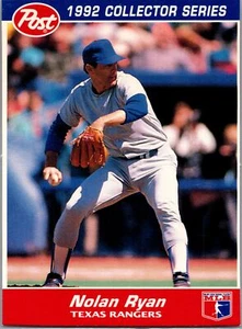 1992 Nolan Ryan #27/30 MLBPA POST Texas Rangers MBBC#67 - Picture 1 of 2