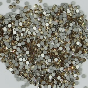 2000 SS5 LCT: 50 strass Swarovski fond plat SS5 (1,85mm) light colorado topaz - Picture 1 of 4