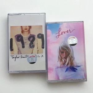 Taylor Swift Taylor Swift 1989 LOVER Two Tapes - Picture 1 of 3