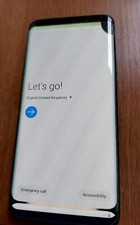 Samsung Galaxy S9+ 128GB  Midnight Black (Unlocked)  Cracked Dot