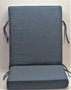 Sunbrella® Outdoor Chair Cushion ~ Spectrum Denim ~ 22 x 45 x 3 NEW - Picture 1 of 3
