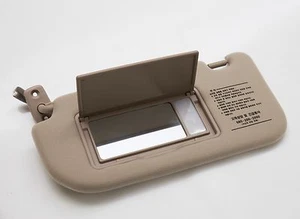 Genuine LH Driver Side Sun Visor Beige Trim 1P For KIA SPORTAGE 2005-2010 - Picture 1 of 4