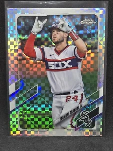 2021 Topps Chrome #204 YASMANI GRANDAL Chicago White Sox X-FRACTOR REFRACTOR - Picture 1 of 2
