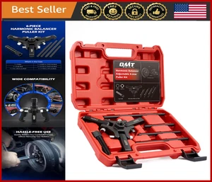 Adjustable 3-Jaw Harmonic Balancer Puller Kit for Chevy GM Ford Chrysler - Picture 1 of 8