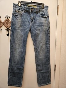 Rock & Roll Denim Pistole stapelbar Stiefel Jeans Herren Etikett Größe 32x32 - Bild 1 von 6