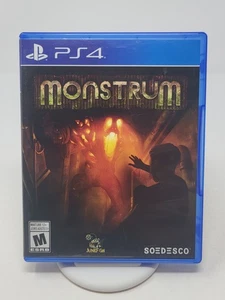 Monstrum (Sony Playstation 4, 2020) PS4 Completo Probado - Soedesco - Imagen 1 de 7