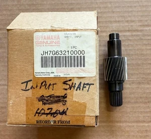 New Genuine OEM Yamaha Input Shaft JH7G63210000 Club Car Golf Cart - Picture 1 of 4