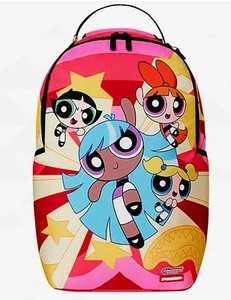Sprayground x Powerpuff Mädchen Herz Hai Rucksack LIMITED EDITION MIT ETIKETT - Bild 1 von 9