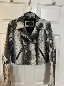 LA Coalition Kunstleder Motorradjacke - Damen Größe XL - Bild 1 von 3
